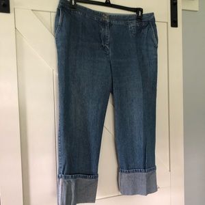 Cropped jeans